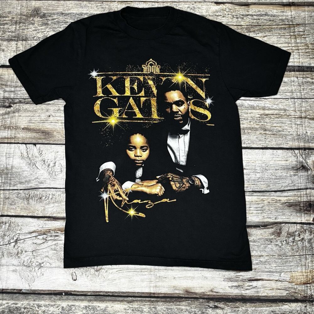 Kevin Gates Big Lyfe 2022 Tour T Shirt Mens Size Small Black Rap Hip Hop
